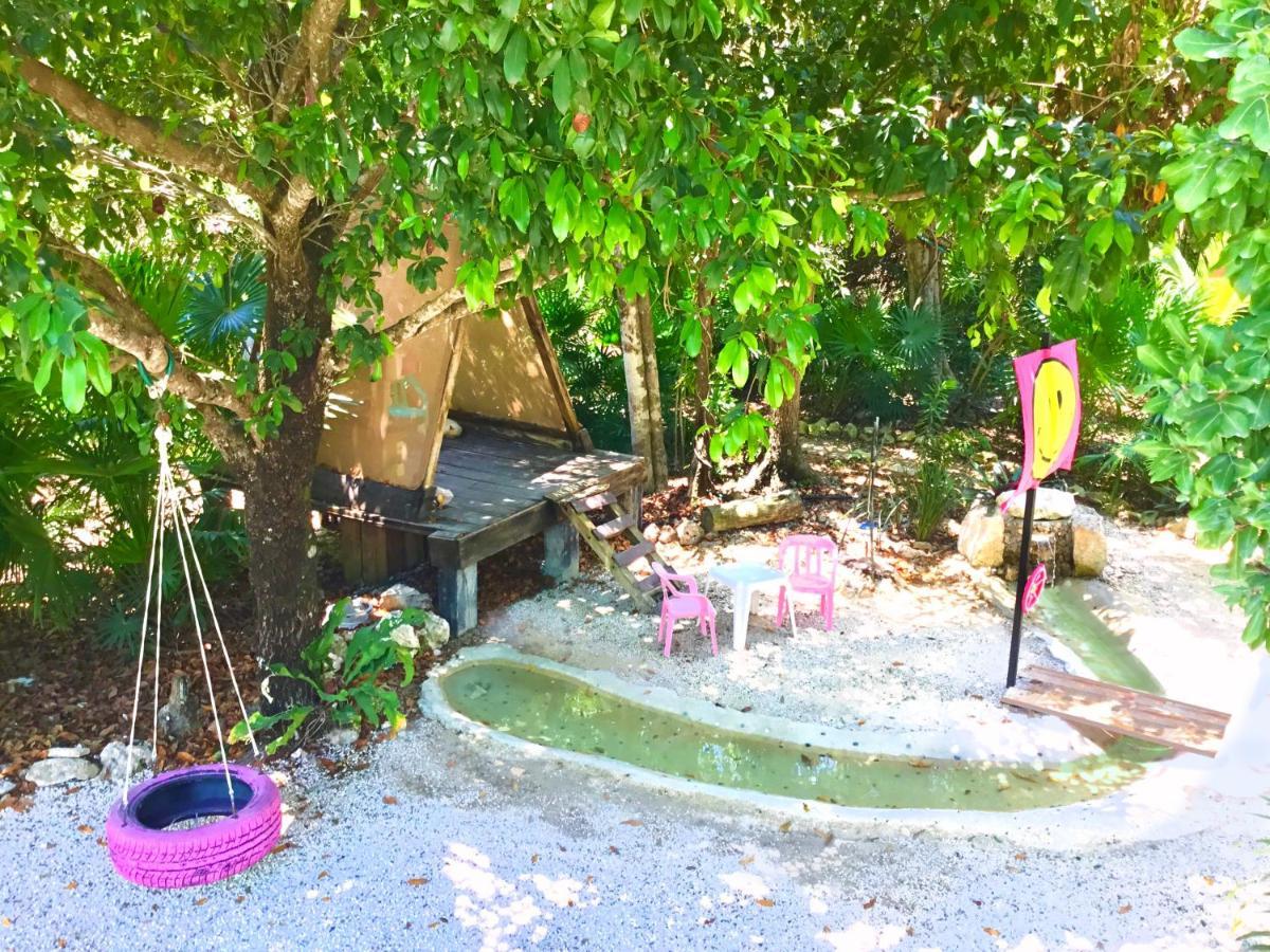 Camp Akumal - Hosted Family Bungalows Zewnętrze zdjęcie
